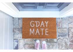 Doormats: G'DAY MATE