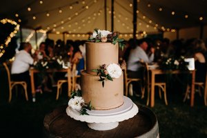 White Scalloped Cakestand - Dooley Street Styling
