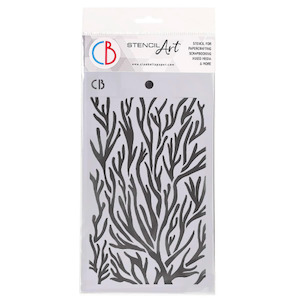 Stencils: Stencil Art Stencil - Corals