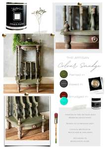 Paint Recipes: Olea Artisan Colour Smudge