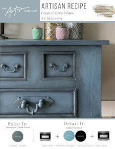 Paint Recipes: Coastal Grey Blues