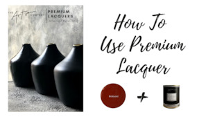 How To Videos: How To Use Lacquer