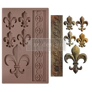 Decor Stamps: Fleur De Lis En Or Mould