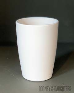 Undecorated Ceramic Medium Tumbler