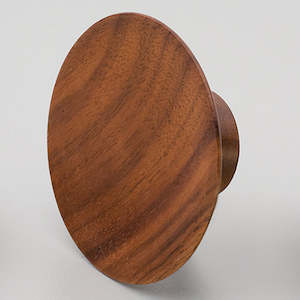 Knobs And Handles: Olympia Knob - Walnut Lacquered