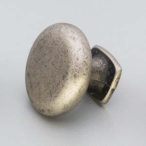 Knobs And Handles: Sherlock Knob 34mm diameter - Distressed Antique Pewter