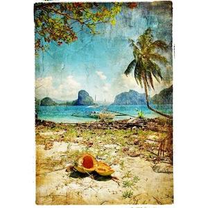 Sale 1: Tropical Beach Decoupage Paper
