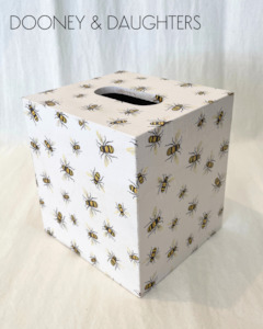 Photo Frames: Lovely Bees Square Tissue Box