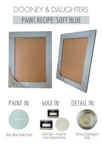 Paint Recipes: Soft Blues