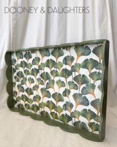 Gingko Large Scallop Tray