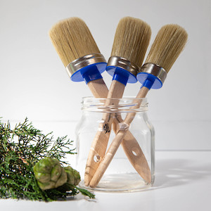 Brushes: Mixed Bristle Wax Brush