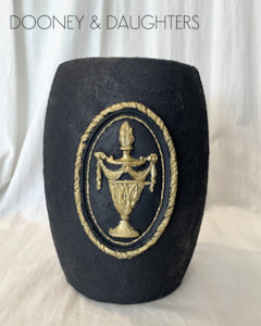 Decorated Jugs Vases: Onyx Shadow Urn Vase