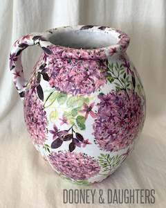 Jug - Purple Vintage Flowers