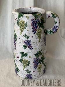 Decorated Jugs Vases: Vase Large - Vignes & Feuilles