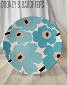 Plate - Unikko Turquoise