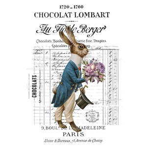 French Inspired Transfer - Vintage Rabbit - AVAILABLE FOR PRE-ORDER