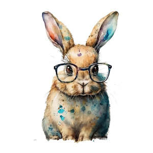 Easter Transfer - Funny Bunny - AVAILABLE FOR PRE-ORDER