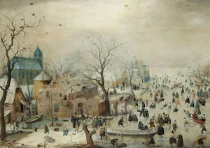 Sale 1: Ice Skating Decoupage Paper