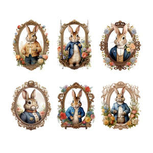 Easter Transfer - Easter Frames - AVAILABLE FOR PRE-ORDER