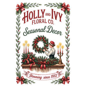 Christmas: Christmas Transfer - Seasonal Decor - AVAILABLE FOR PRE-ORDER