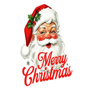 Christmas: Christmas Transfer - Santa 4 - AVAILABLE FOR PRE-ORDER