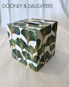 Photo Frames: Gingko Square Tissue Box