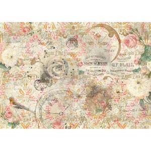 Decoupage: A4 Rice Paper - DDD - Shab