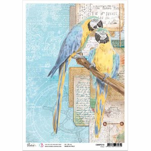 Decoupage: A4 Rice Paper - Captain's Quarters