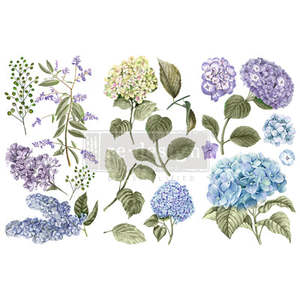 Mini Transfers: ReDesign Transfer Mini - Mystic Hydrangea