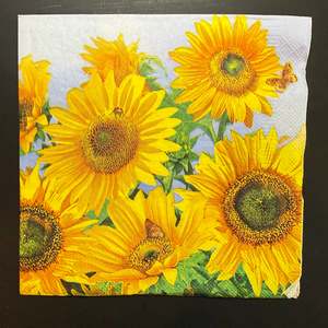 Napkin - Sunflowers In The Sky