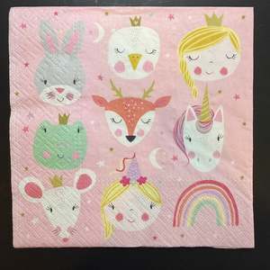 Napkins: Napkin - Magical Friends