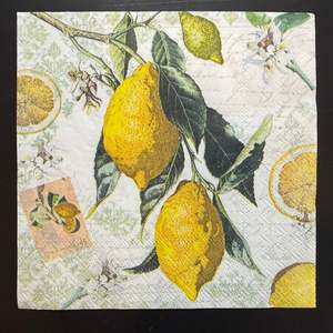 Napkins: Napkin - Lemon