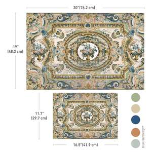 Redesign Decoupage Fiber Papers: Decoupage Fiber - Serenade In Blue