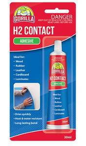 Corners Efex Mouldings: Gorilla H2 Contact Adhesive