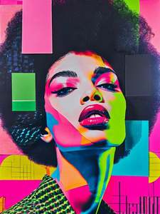 Pop Frequency Decoupage Paper - AVAILABLE FOR PRE-ORDER
