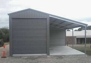 Semi Industrial: 3300mm high Garador Commercial Roller Door