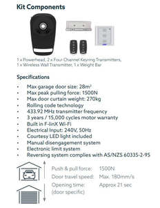 Parts And Accessories: Windsor RD1500 Roller Door Opener