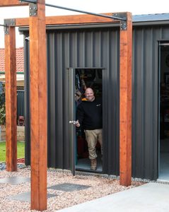 Personal Access Doors: Personal Access Door NZ | NZ Steel, Pre-Hung | Garage & Shed | DoorsNZ