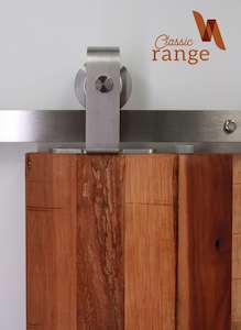 Barn Doors: Classic Top Mounted Stainless - Track