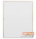 MDF Flush Panel Pine - Double - Groove Jamb - 90mm Stud