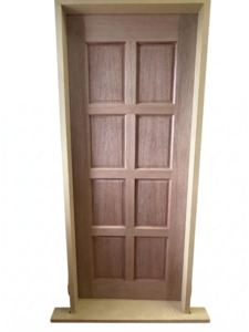 Special Offer Sales: Entrance Door Prehung Meranti Veneer door 1980MM HIGH X 810MM WIDE
