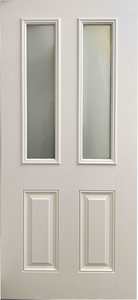 Special Offer Sales: Fibreglass 4 Panel O/T Etchlite Glass