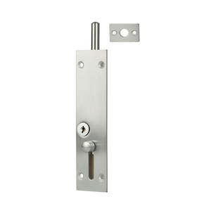 Hardware: Flush Straight Bolt Locking 150mm
