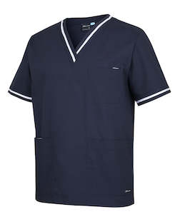 Scrubs: 4SCT JB's Unisex Contrast Scrubs Top