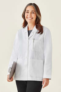Lab Coats: CC144LC BizCare Womens Hope Cropped Lab Coat - Clearance