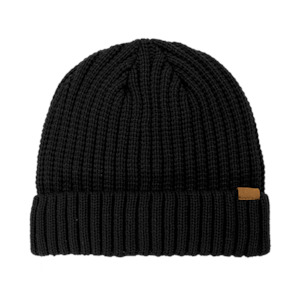 Beanies: B2200 HW24 Rib Knitted Cuffed Beanie