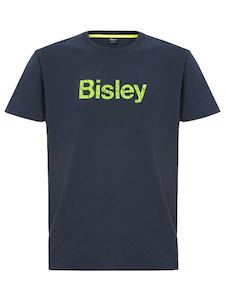Basics: BKT064 BISLEY COTTON LOGO TEE