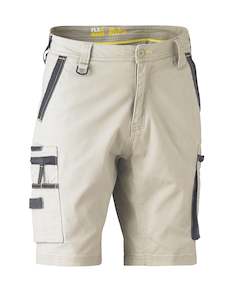 Shorts: BSHC1330 Bisley Flex & Move Stretch Utility Zip Cargo Short