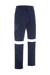 Fire Retardant Workwear: BPC8189T Bisley Tencate Tecasafe Plus 580 Taped Lightweight FR Cargo Pant - Stout