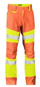 Bisley: BP6411T Bisley Taped Biomotion Double Hi Vis Pant - Regular